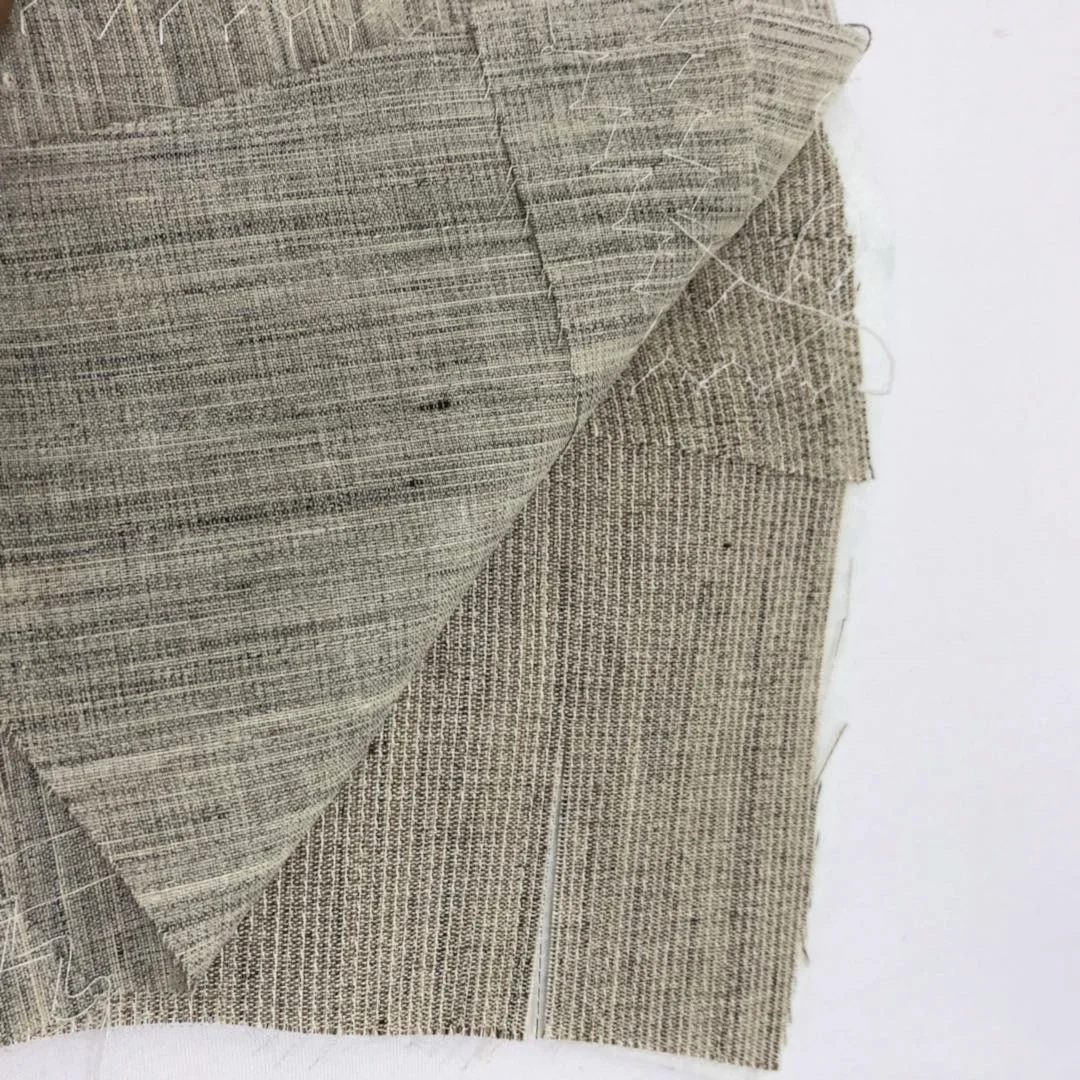 Натуральная плотная нагрудная часть тканая нагрудная полотняная цельная нагрудная часть для мужского костюма нагрудная часть