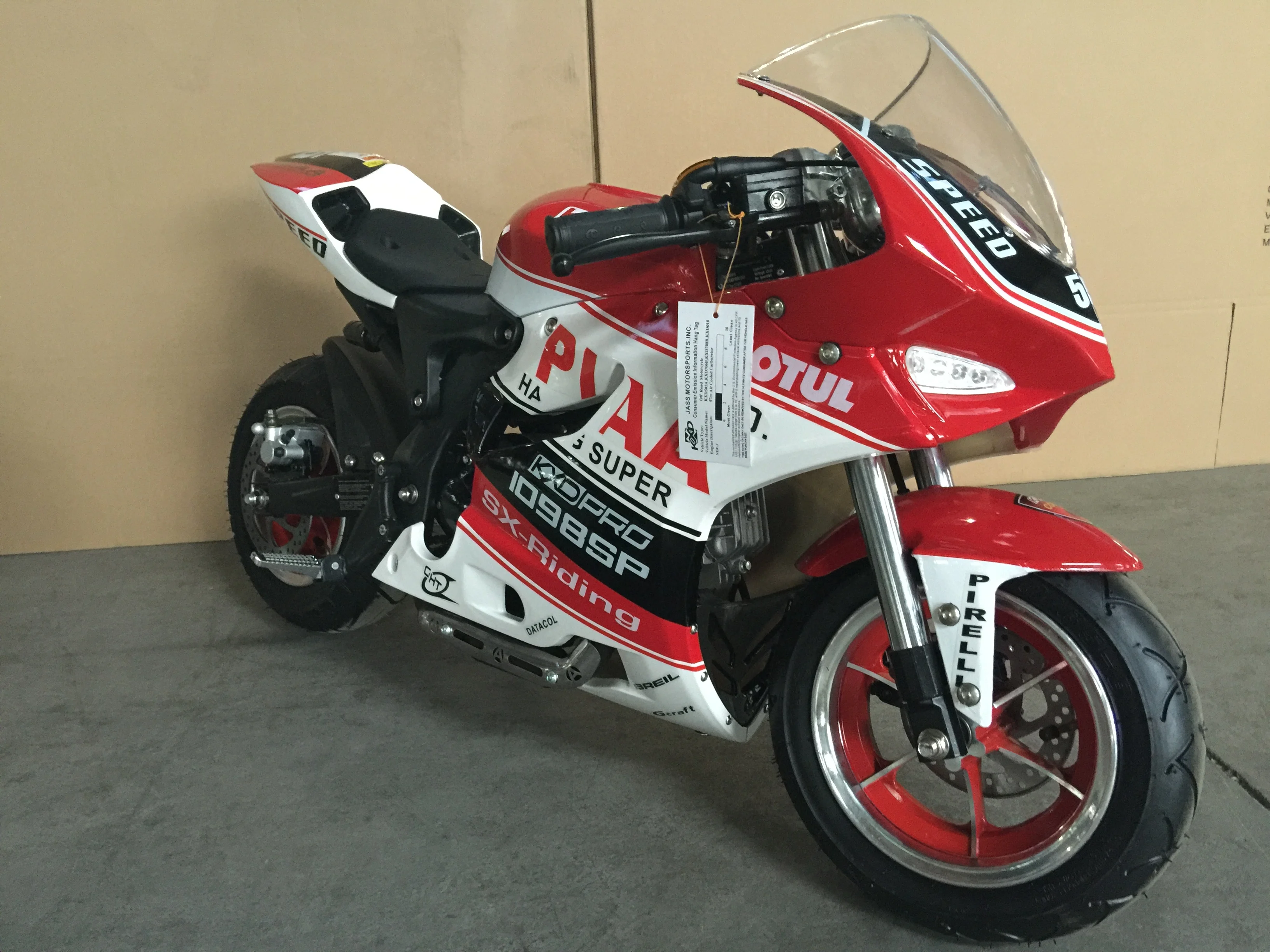 
4 Stroke Mini Moto 2 Wheel Pocket Bike 