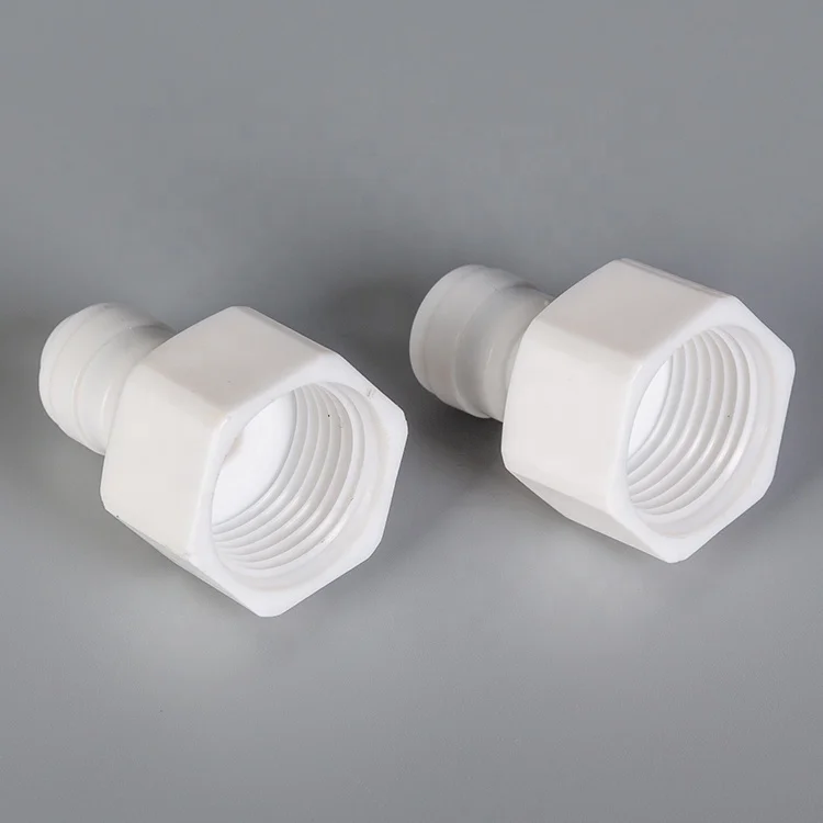 New arrival Internal Thread Straight Tube Union 1/4 tube quick connect female water pipe fittings