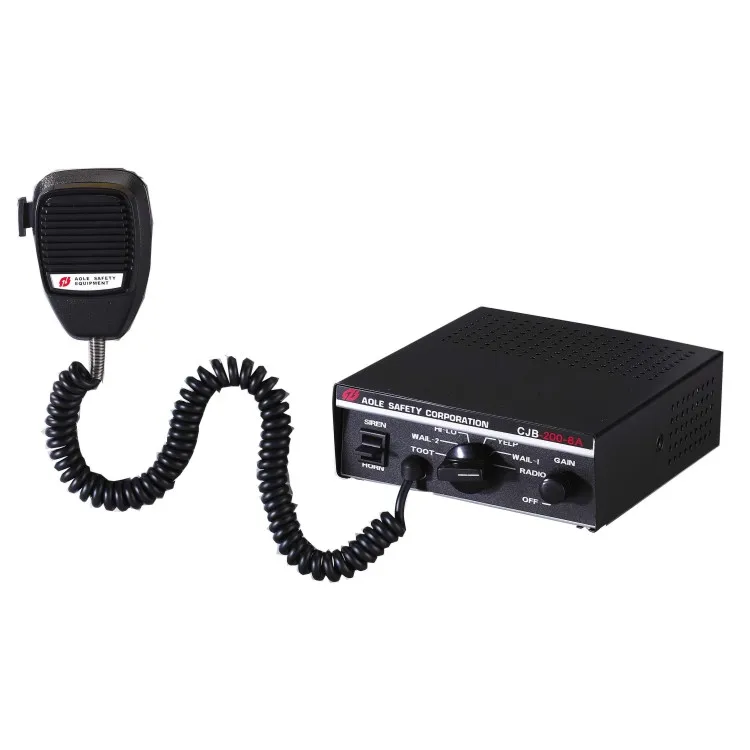 
wholesale CJB 200w police warning siren amplifier ambulance lights and siren 