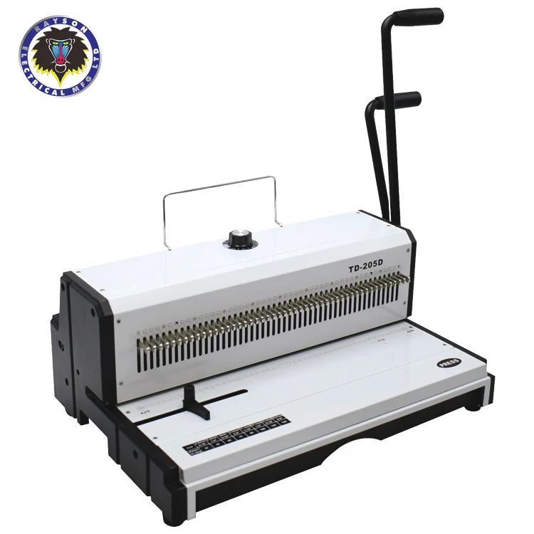 RAYSON TD-205D Double Wire Binder A3 Calendar Binding Machine