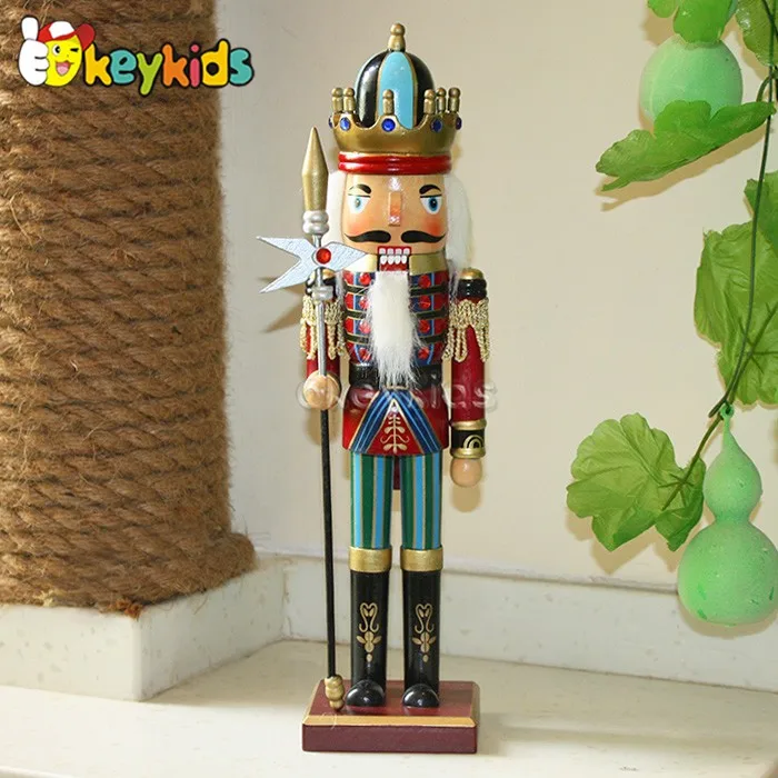 10 Best handmade wooden the nutcracker for Christmas decoration W02A085-S