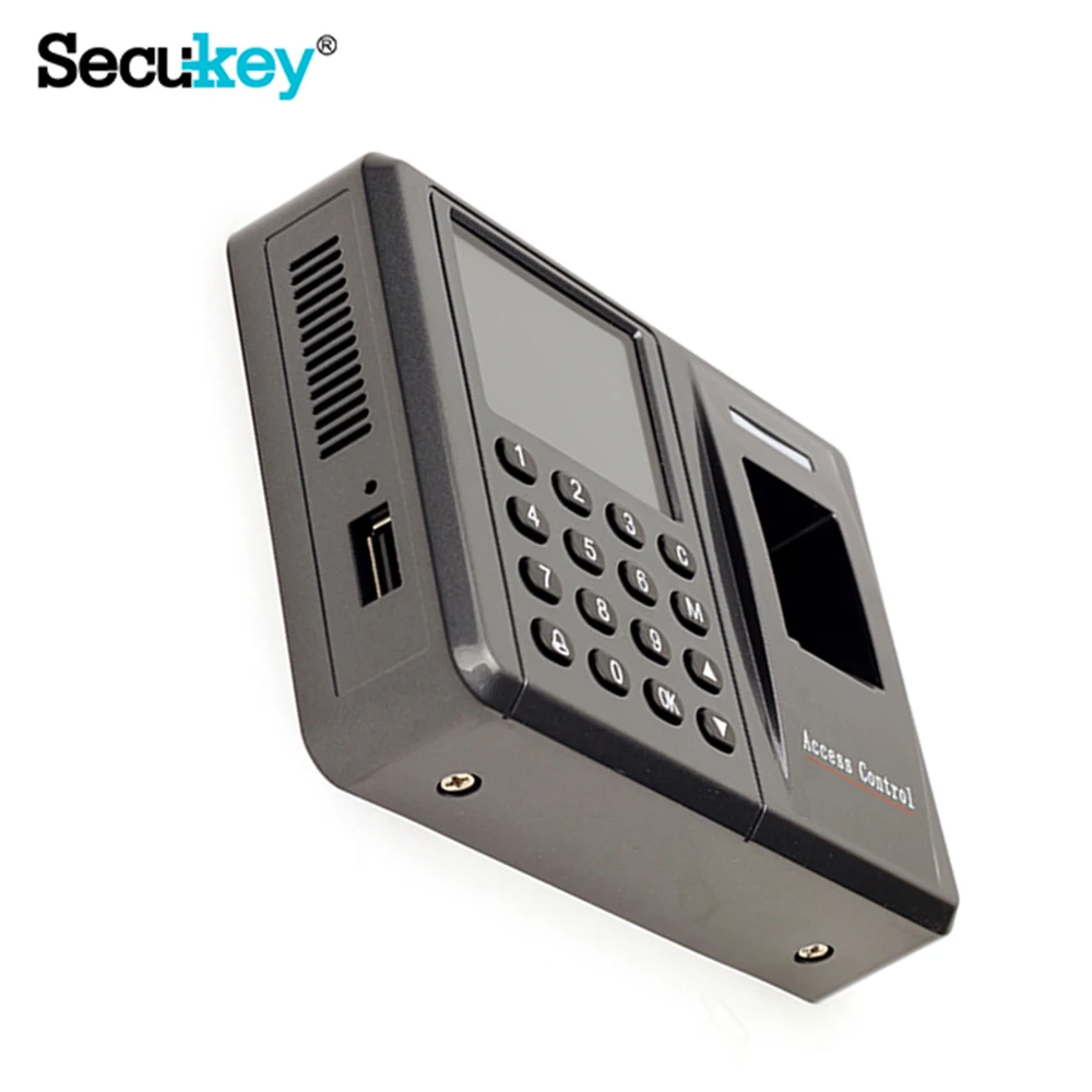 
Secukey F5 TFT Screen Biometric Fingerprint Time Clock & RFID Time Attendance 