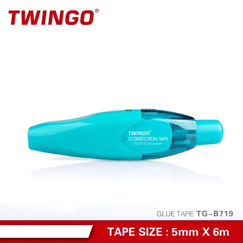 Fancy Stationery Pen typle Push Retractable Refillable Correction Tape