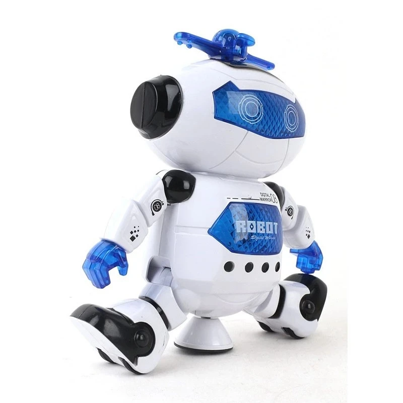 
Electric robot toy LED Light Music Dancing Robot Toy Children Electronics toys 