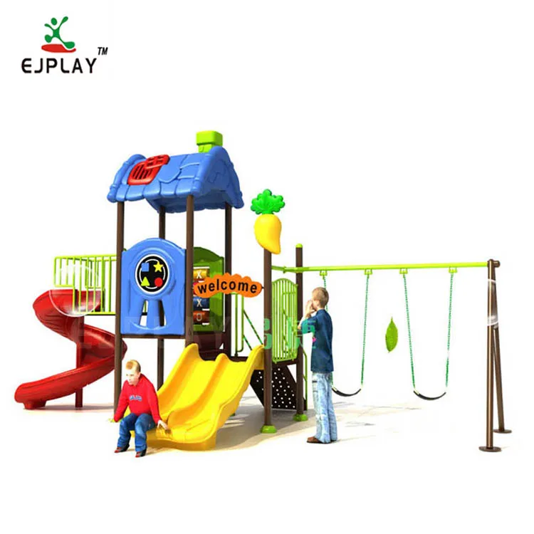 Original Design Rotating Moulding Children Playground Slide Plastic Outdoor Playground Equipment Slides For Sale