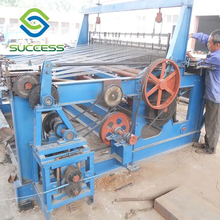 
Fully-Automatic Crimped Wire Mesh Machine China Manufacturer 