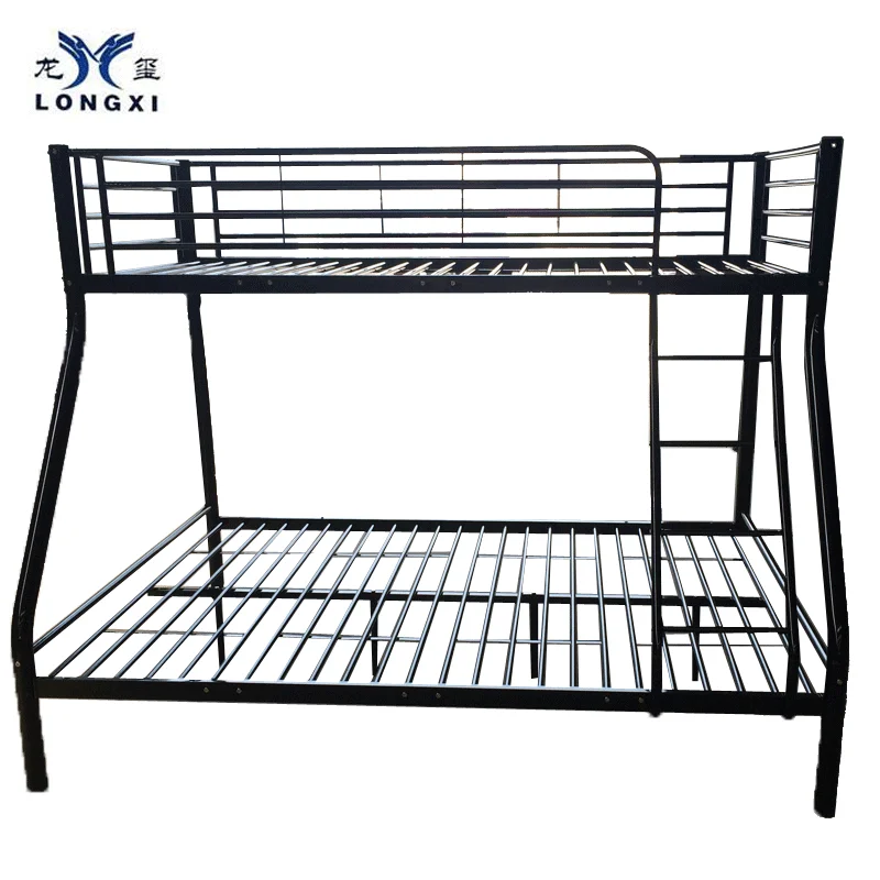 Europe style triple metal 3 sleeper bunk bed