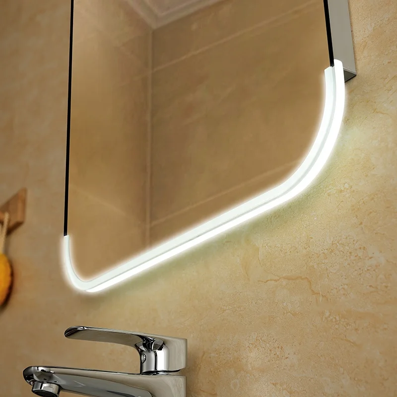 Led Light Rectangular Decorative Bathroom Hollywood Sullivan Vanity Smart Mirror Touch Sensor Switch