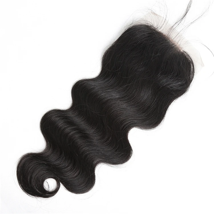 Factory Cheap Indian Virgin Cuticle Aligned Hair Closure Top Quality 4x4 Inches Wholesale Lace Closures