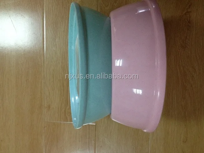 Dog Pet Feeder Dog Food Bowl Plastic Pet Bowl