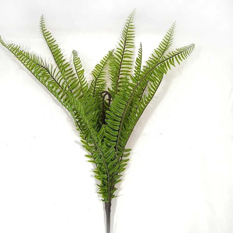 V-3129 Big Soft Glue Persian Grass Artificial for Indoor Decoration
