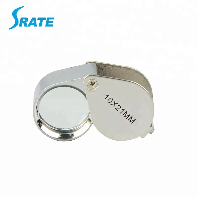 Лупа Карманный 20x лупа Мини Тройня Ювелир Лупа