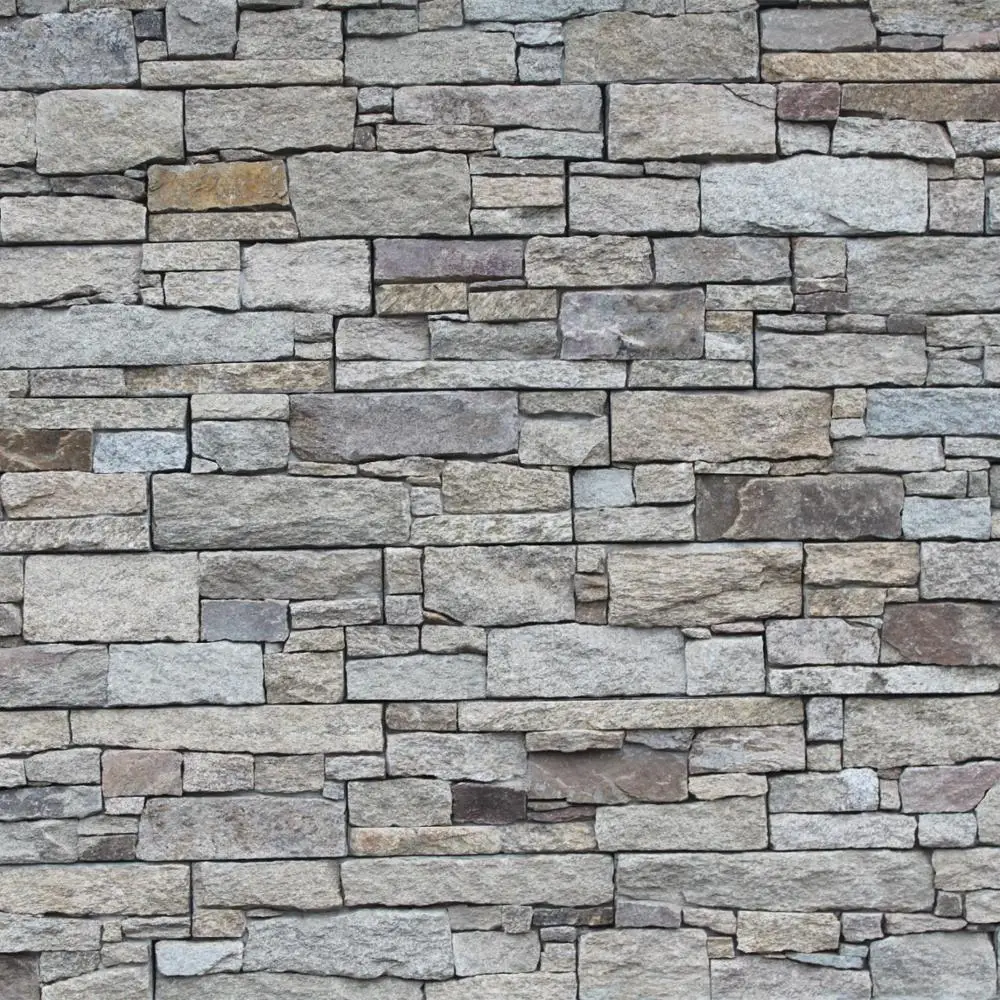 Sesame yellow sandstone cement backed stone panel natural stone wall cladding