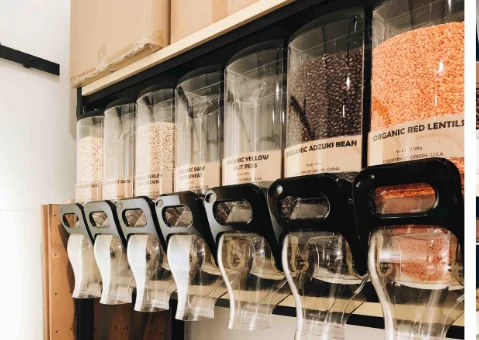 Special design bulk food grain nuts dispenser dry fruit dispenser