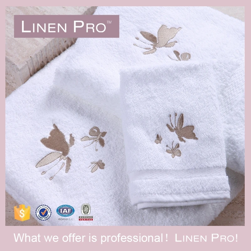 Manufacturer 100 Cotton 16s Spiral Bath Towel Set Terry Tower with Custom Logo