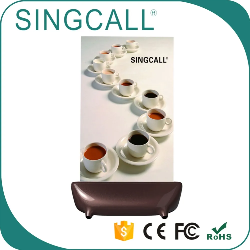  Пейджер SINGCALL с 5 кнопками беспроводная система вызова