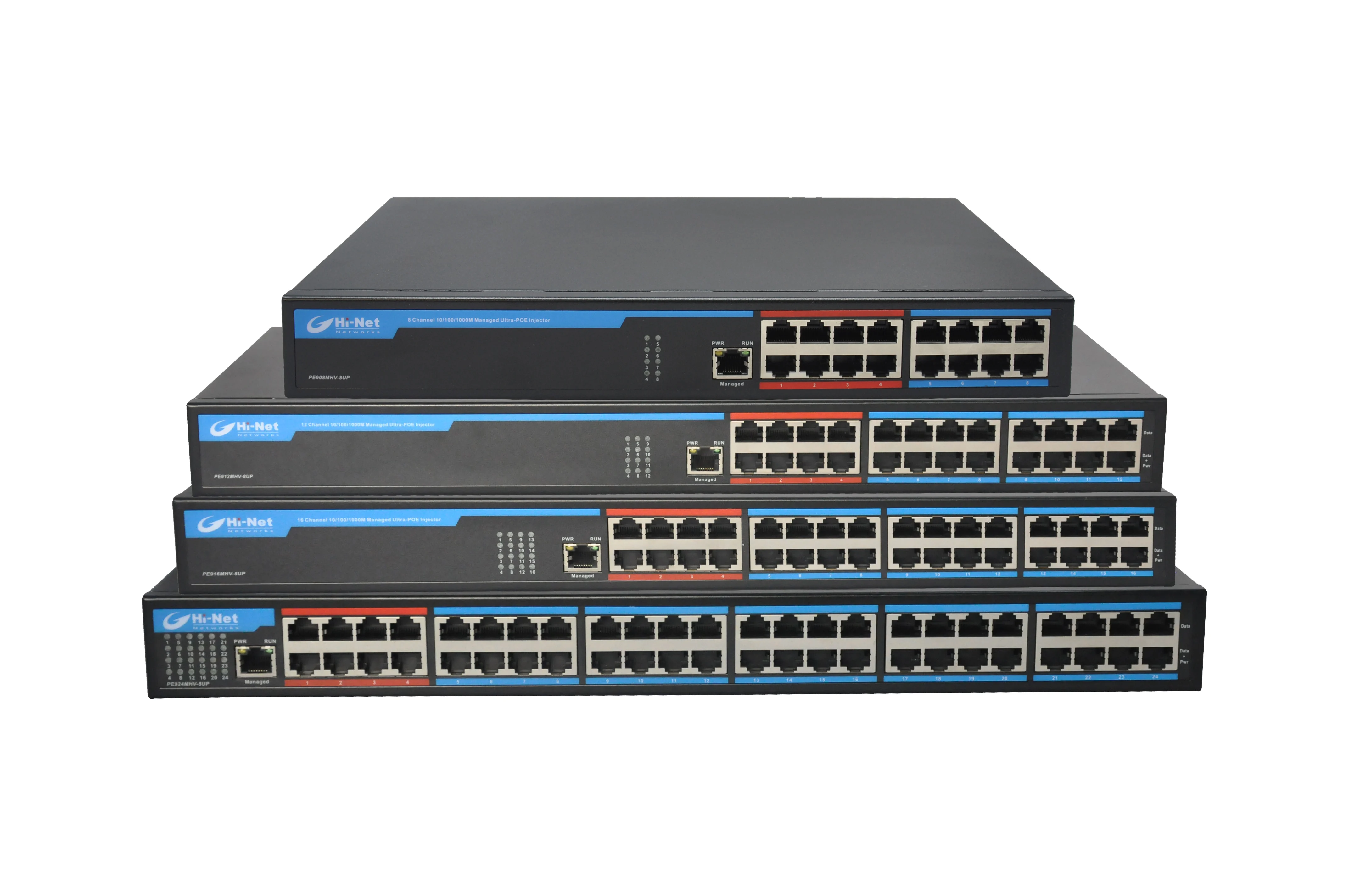 Model 1009E-8P 8x100M RJ45 with 8 PoE +1*100m up link unmanaged fast ethernet poe switch with cctv power 96W fast poe switch