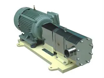 BOAO  Food grade stainless steel Rotary Lobe Pump for medicine with hoper control box