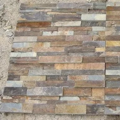 China decorations natural split rustic cultural exterior wall stone tile
