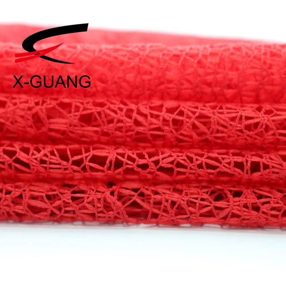
Poly Net Spider Mesh Flower Packing Warp Knitted Polyester Net Mesh Fabric 