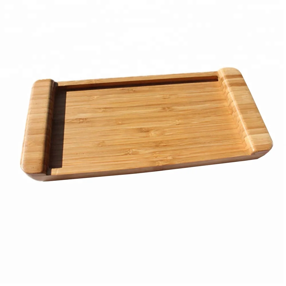 bamboo storage tray, tea serving tray, wood platter wholesale