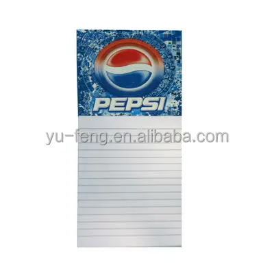 
Customized promotional fridge magnet sticky memo note pad 