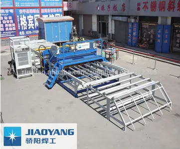 multi-contact welding equipment for mesh production