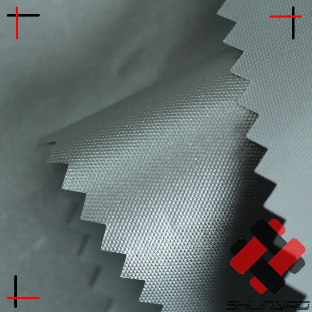 
PU silver coated oxford fabric for tent and awning 