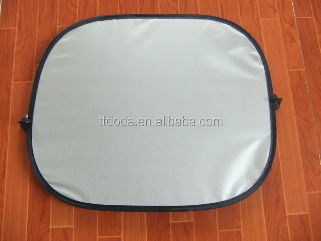 
silver hotproof car side window sunshade 