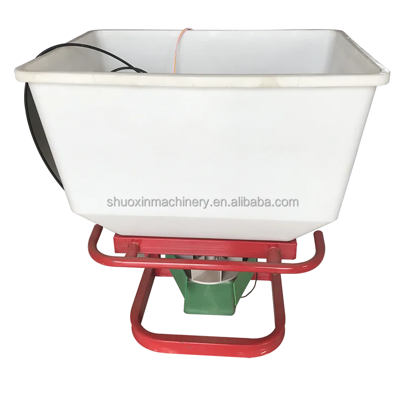 Automatic and fast electric fertilizer salt seed distributor broadcaster