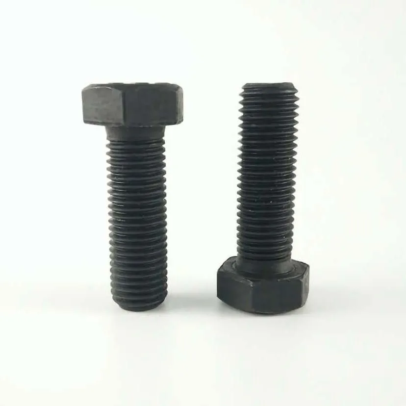 Grade 8.8 10.9 12.9 oxid black High quality strength Hex bolt