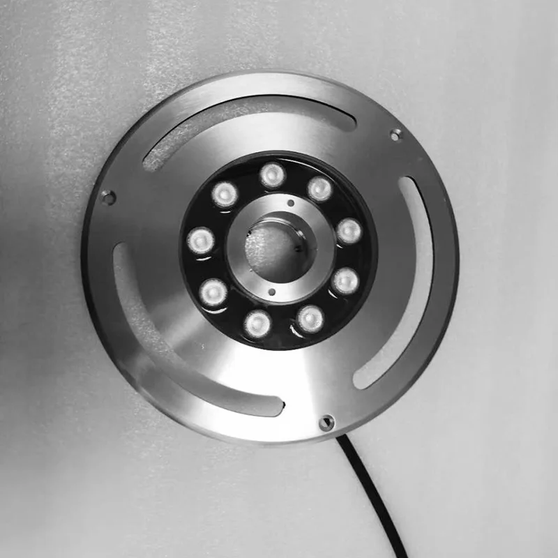 High performance led fountain light submersible fountain pump with led light