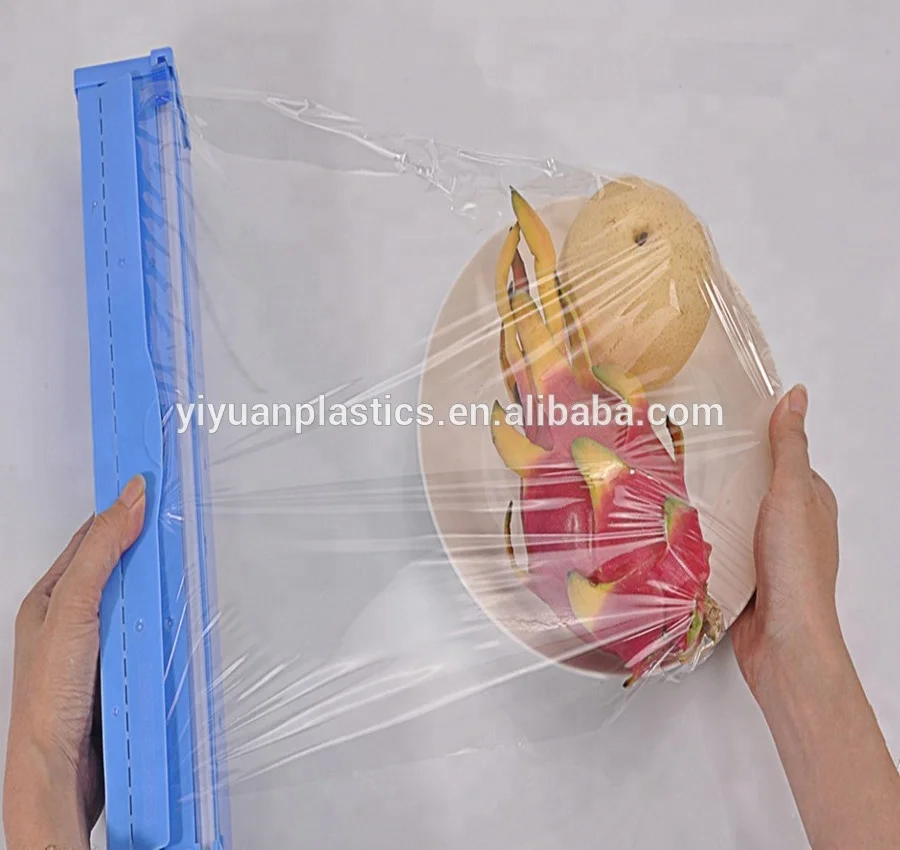 
Food Wrap Packaging Box Plastic Cling Film Dispenser for Stretch Film Roll 