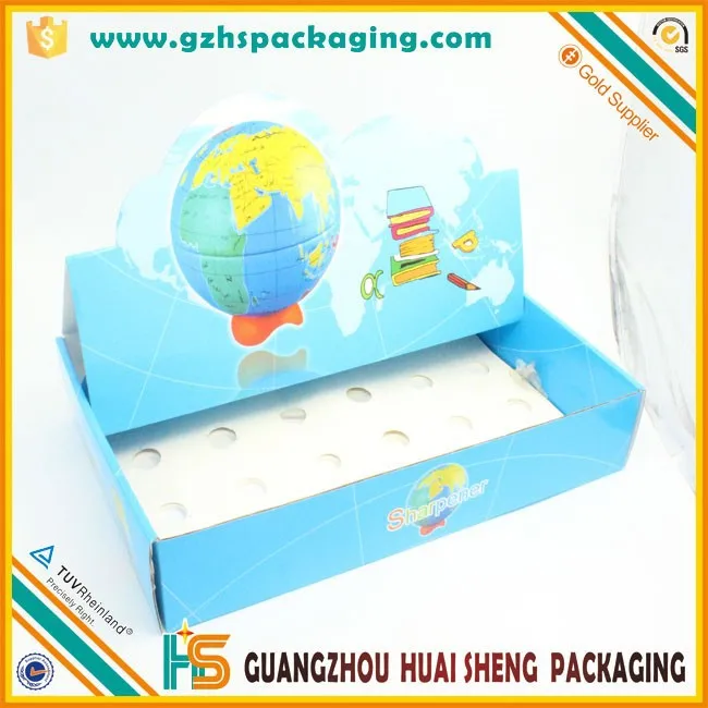 Нестандартная конструкция печать дисплей бумажная коробка картонная коробка гофрокороб