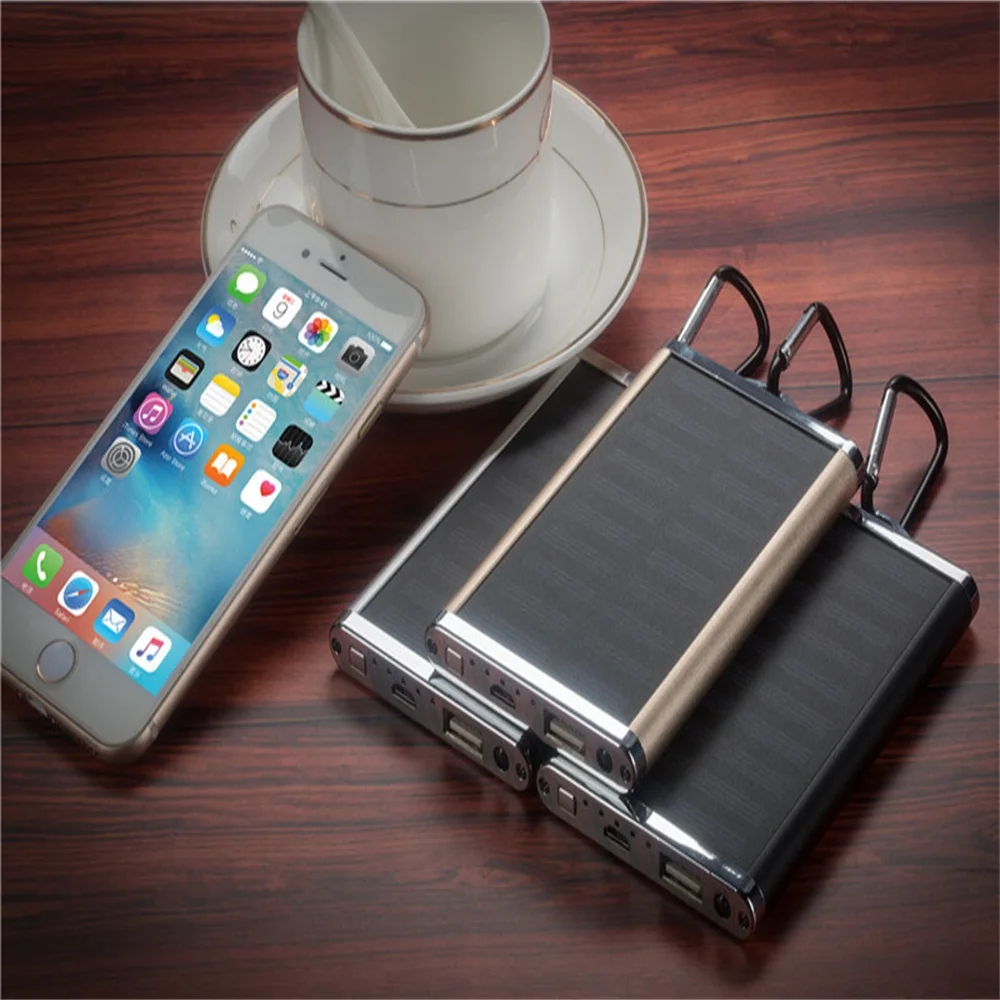 Solar charger 4000mah portable solar power bank for cellphones