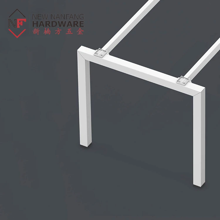 Factory Wholesale Furniture Office Metal Desk Square Legs U shape Steel Bench Legs For Office Desk