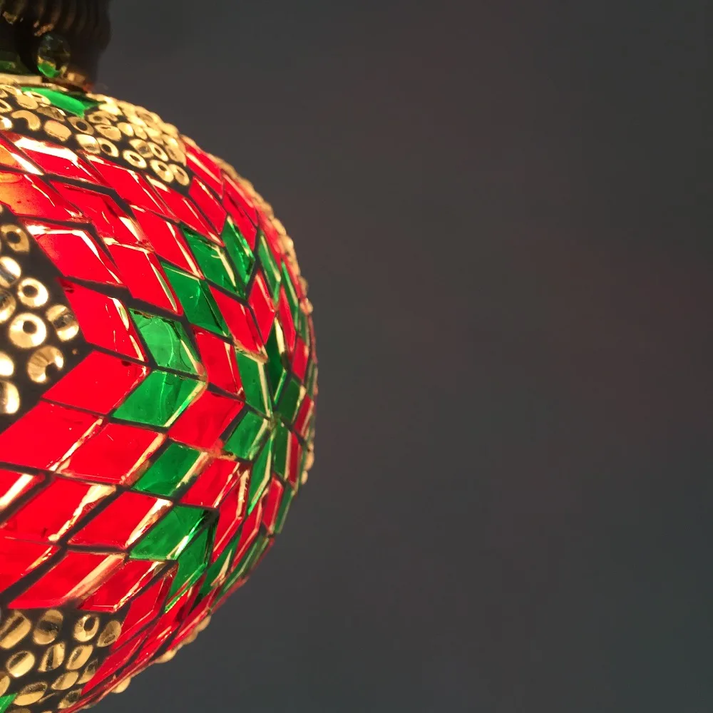 CL1R01 chandelier light handmade stylish mosaic turkish lamps
