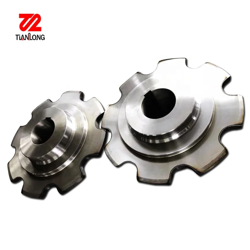 Forged chain sprocket for Agricultural harvester