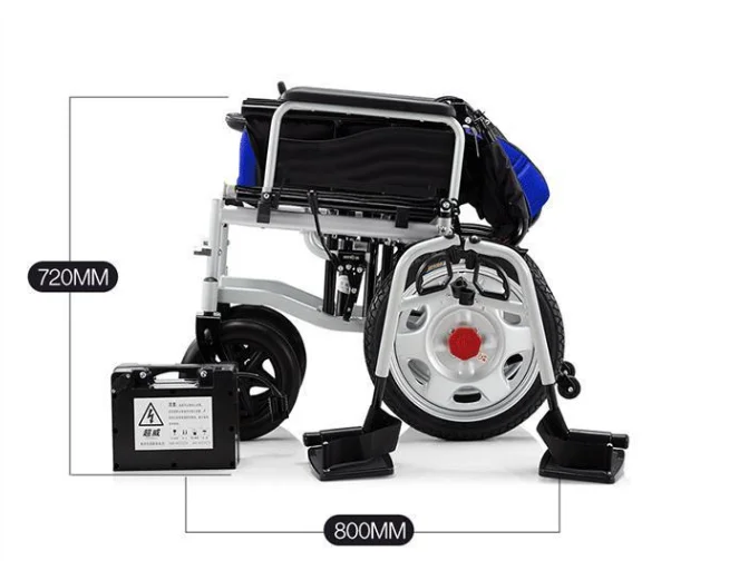  Lightweight Folding Power cheap Electric wheelchair for