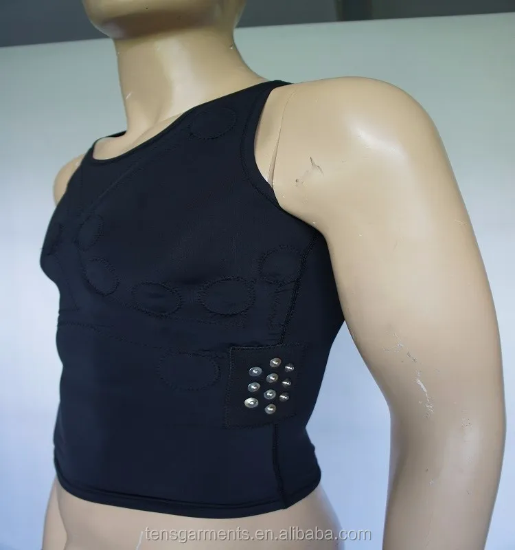 ecg t-shirt for wearable ecg monitor personal care
