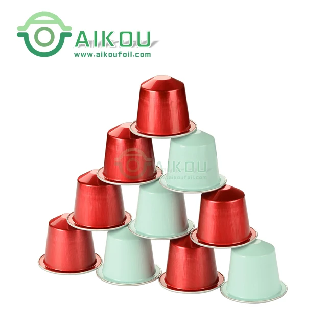 15 мл одноразовая алюминиевая фольга пустая с термогерметичной крышкой печать Красочный Логотип Кофейная капсула