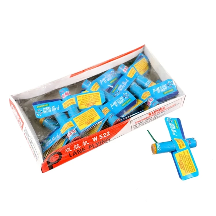 Liuyang Fireworks Plane Flying At Night Helicopter Novelties Toys Fireworks For Sale
