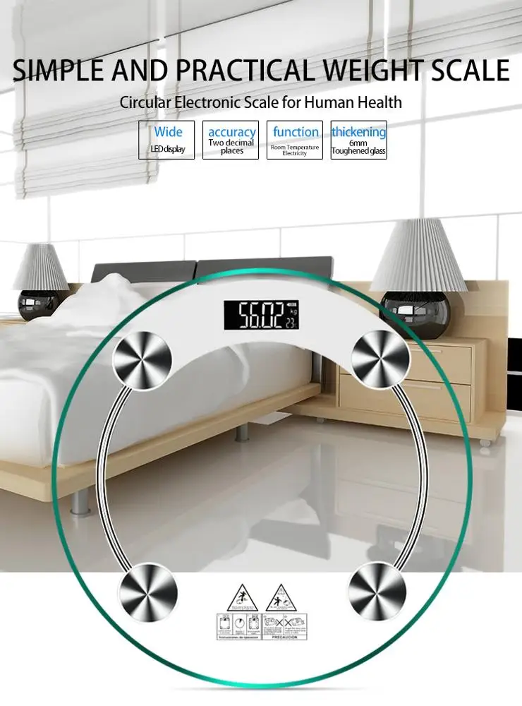 
Household Electronic Personal weight scale Digital Scale 