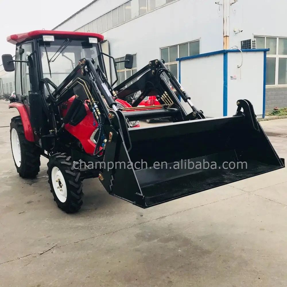 mini 40hp farm tractor 4 in one front-end loader for sale