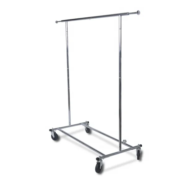  Metal chrome plating adjustable moving BSCI laundry drying clothes