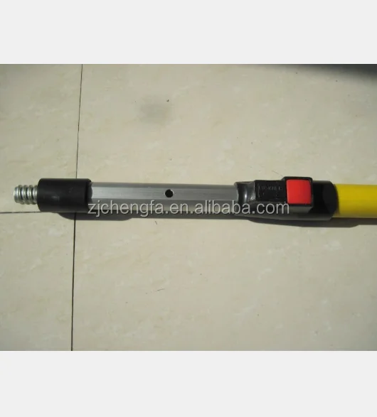 
 Новейший популярный китайский прочный и Высококачественный Экологически чистый Двухсекционный телескопический шест из стекловолокна с защелкой  