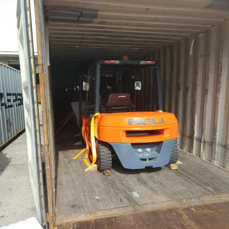 Ручной вилочный погрузчик CPCD160-WX-06III дизельный 16 тонн в Иордании