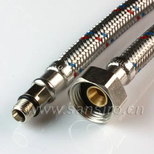 Basin Aluminium Braided Hose