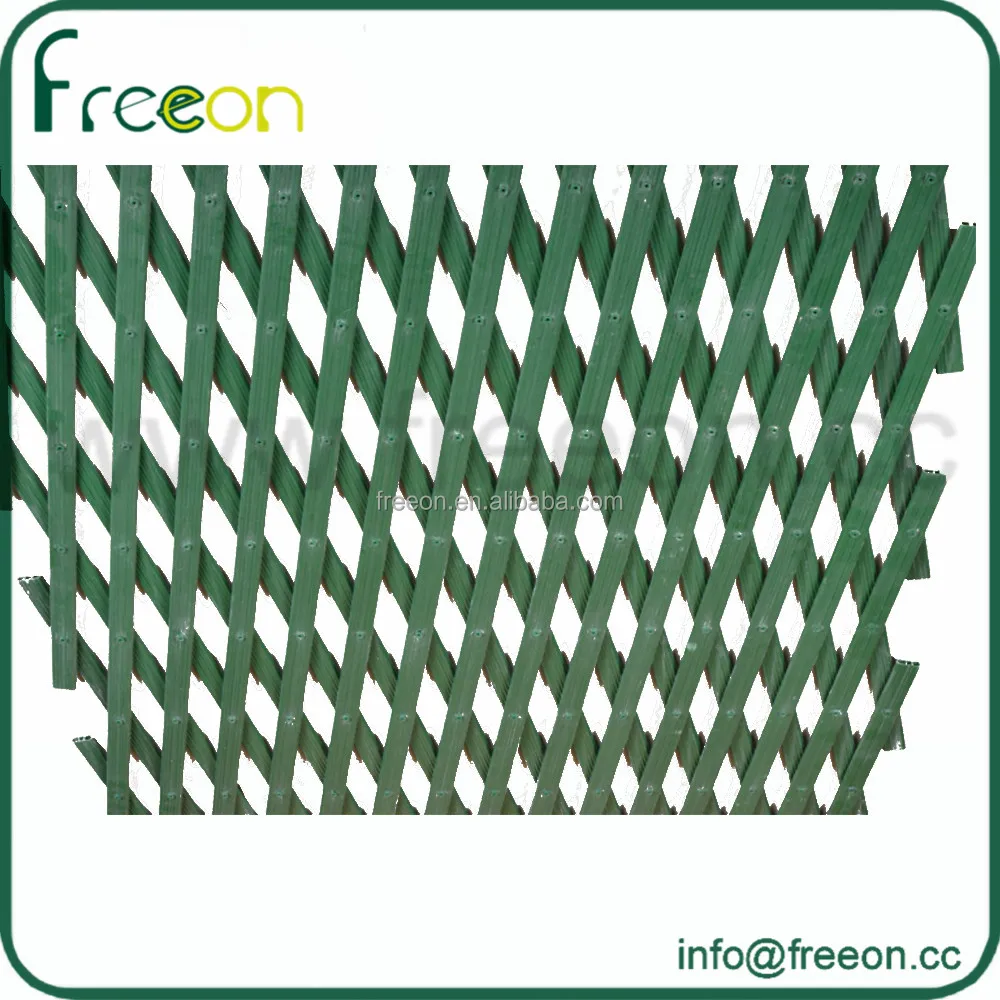 Garden Decorative Plastic PVC Trellis Fence